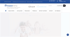Desktop Screenshot of inwestklima.com.pl
